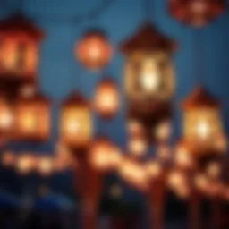 Traditional lanterns symbolizing Ramadan