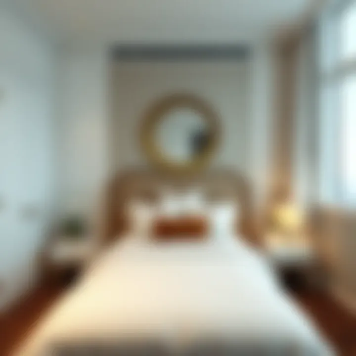 Cozy Bedroom with Elegant Decor in Dubai Apartment Cozy bedroom with elegant decor in an apartment