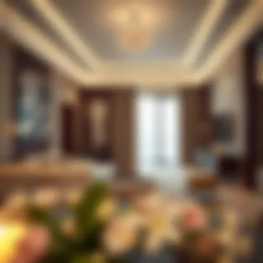 Luxury Living in Sahara Tower Luxurious interiors of a residential unit in Sahara Tower