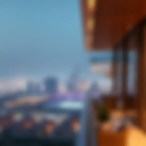 Stunning skyline view of Sobha One Ras Al Khor