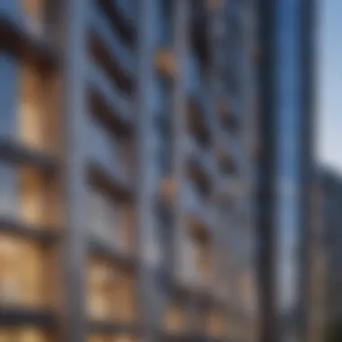 Elegance in Architecture of Sparkle Towers Architectural details showcasing the elegance of Sparkle Towers