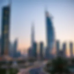 Stunning skyline of Dubai showcasing modern architecture