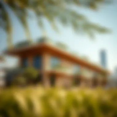 Eco-Friendly Architecture in Sustainable City Yas Sustainable architecture exemplifying eco-friendly design in Sustainable City Yas