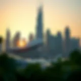 Stunning skyline of Dubai showcasing modern architecture.