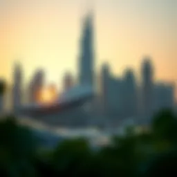 Stunning skyline of Dubai showcasing modern architecture.