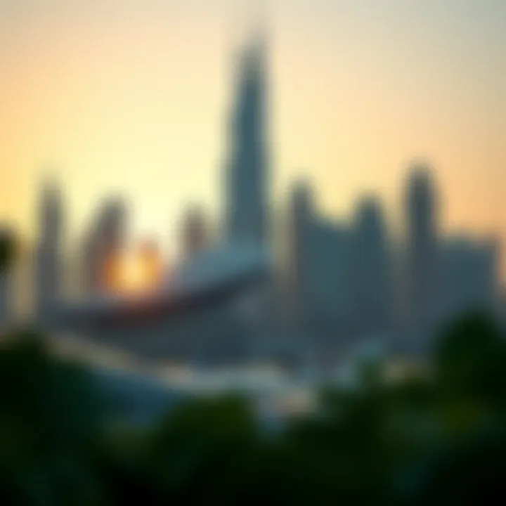 Stunning skyline of Dubai showcasing modern architecture.