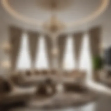 Luxurious Living Room Design by The One Furniture A luxurious living room showcasing The One Furniture's elegant design