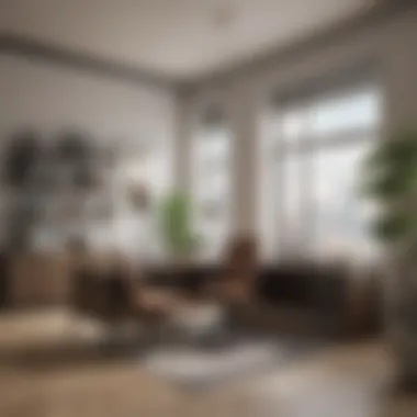 Stylish Office Setup Featuring The One Furniture A stylish office setup incorporating The One Furniture's modern designs