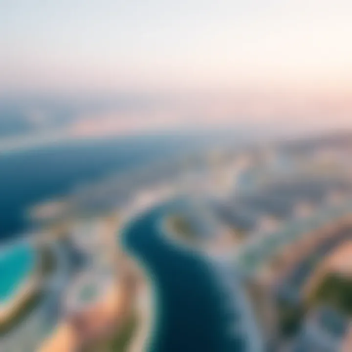 Aerial View of Palm Jebel Ali Aerial view of Palm Jebel Ali showcasing its unique design and layout