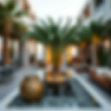 Visual representation of social dynamics influenced by the point palm