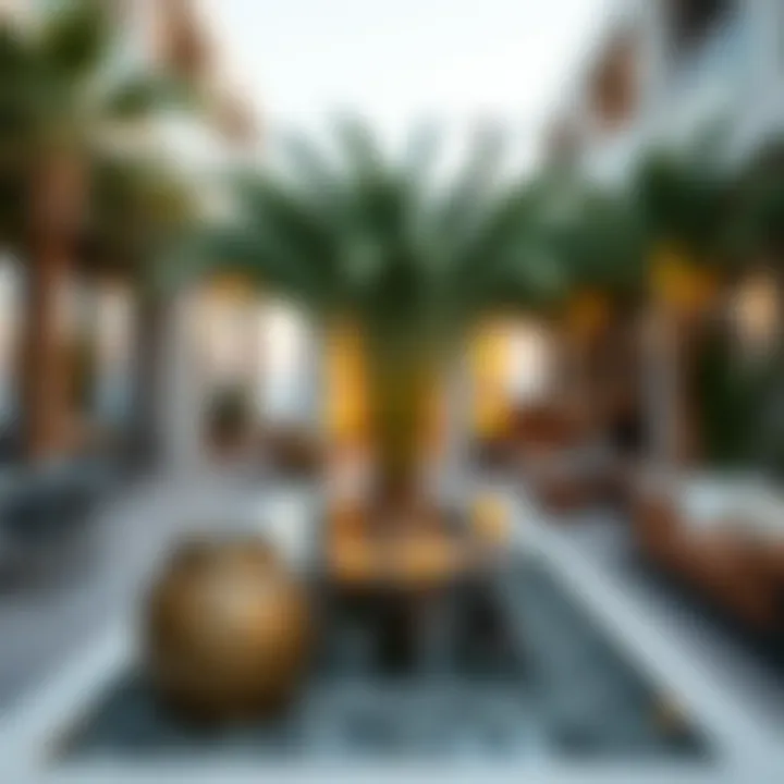 Visual representation of social dynamics influenced by the point palm