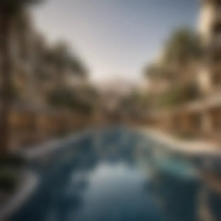 Modern amenities available within the Valley, including parks and shops
