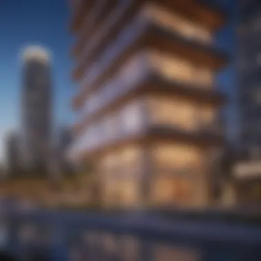 Stunning Architectural Design of Topaz Premium Residences Luxurious exterior view of Topaz Premium Residences showcasing modern architecture
