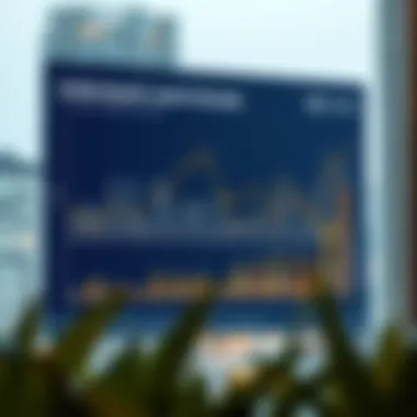 Understanding Market Trends A vividly illustrated chart showing market trends in Dubai real estate