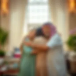 Family reunion in UAE