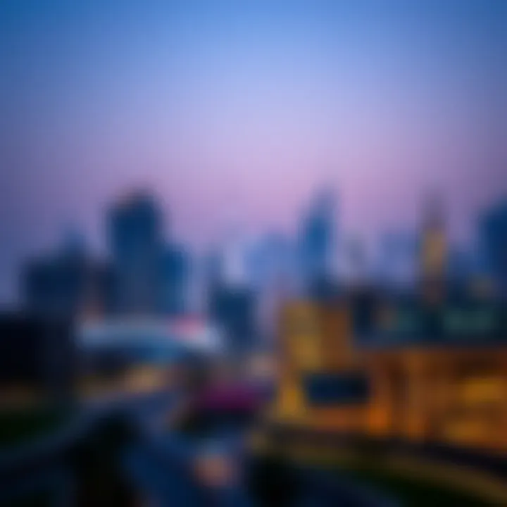 Dubai Skyline and Luxury Properties Dubai skyline showcasing luxury properties amidst changing market conditions.