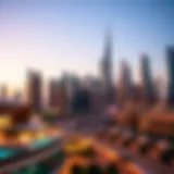 The Skyline of Luxury: Dubai's High-End Real Estate Luxurious Dubai skyline showcasing high-end real estate