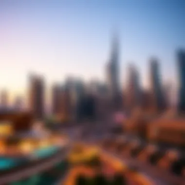 The Skyline of Luxury: Dubai's High-End Real Estate Luxurious Dubai skyline showcasing high-end real estate