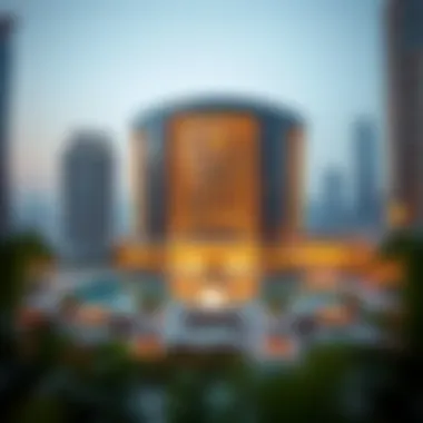 Luxurious amenities offered at Boulevard Plaza