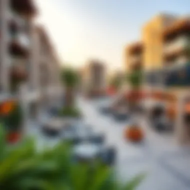 Panoramic view of C7 community amenities and facilities