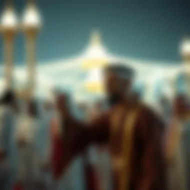 A traditional Emirati celebration showcasing cultural festivities