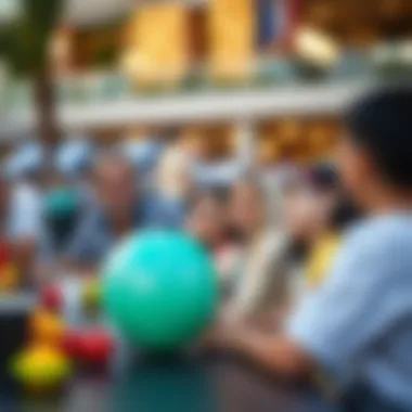 Families enjoying leisure activities during a day off in UAE