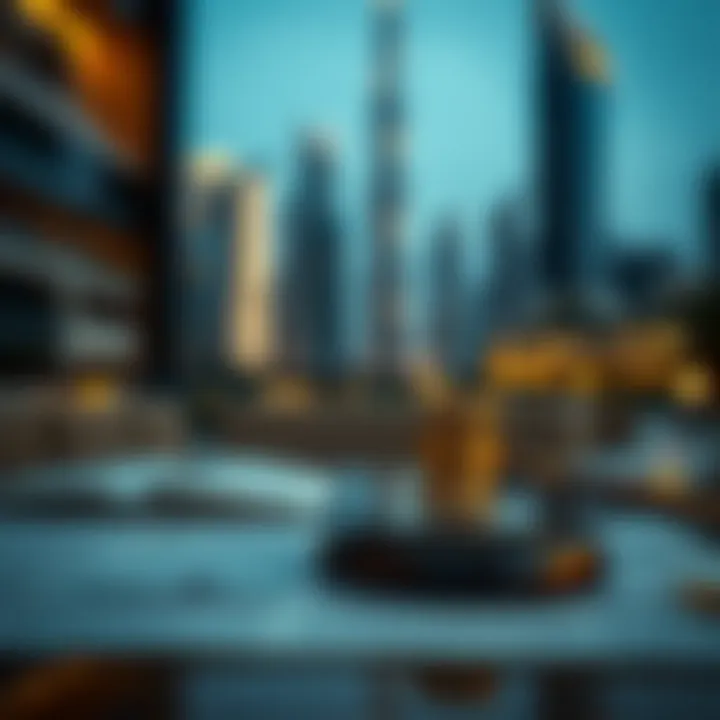 Legal documents representing residency regulations in Dubai