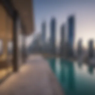 Stunning Skyline View of Marina Terrace Stunning skyline view of Marina Terrace showcasing its architectural design
