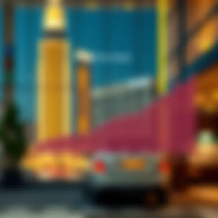 Chart illustrating rental price trends over the years