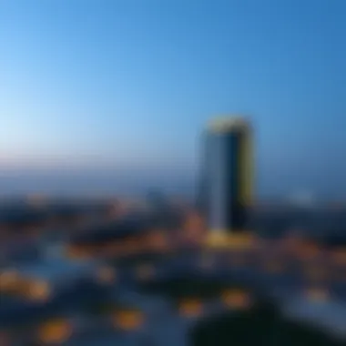 Map highlighting the location of Mussafah M37 within Abu Dhabi