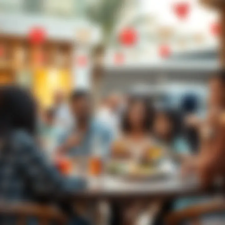 Family Gatherings on Public Holidays Happy families gathering during a public holiday