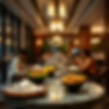 Culinary Delights in Abu Dhabi Restaurants Dining experience in a restaurant