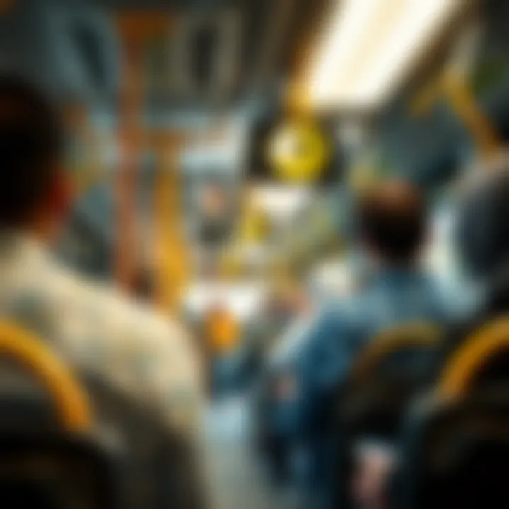 Public transport in Dubai with RTA Gold Card users