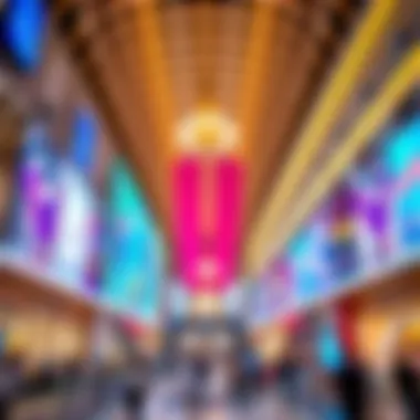 Interior view showcasing the vibrant atmosphere of Dubai Mall