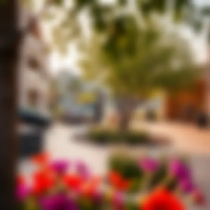 Vibrant community spaces in Vera Dubai with parks and recreational areas