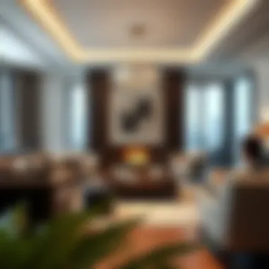 Luxurious interiors of a property in Vera Dubai