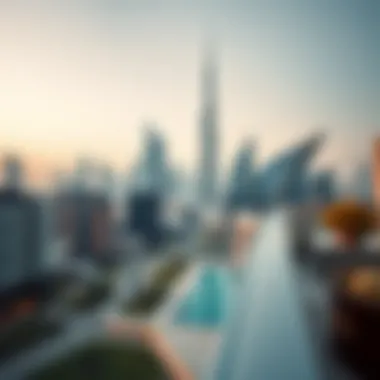 Skyline Marvel: Vista Residences Stunning skyline view of Vista Residences in Dubai