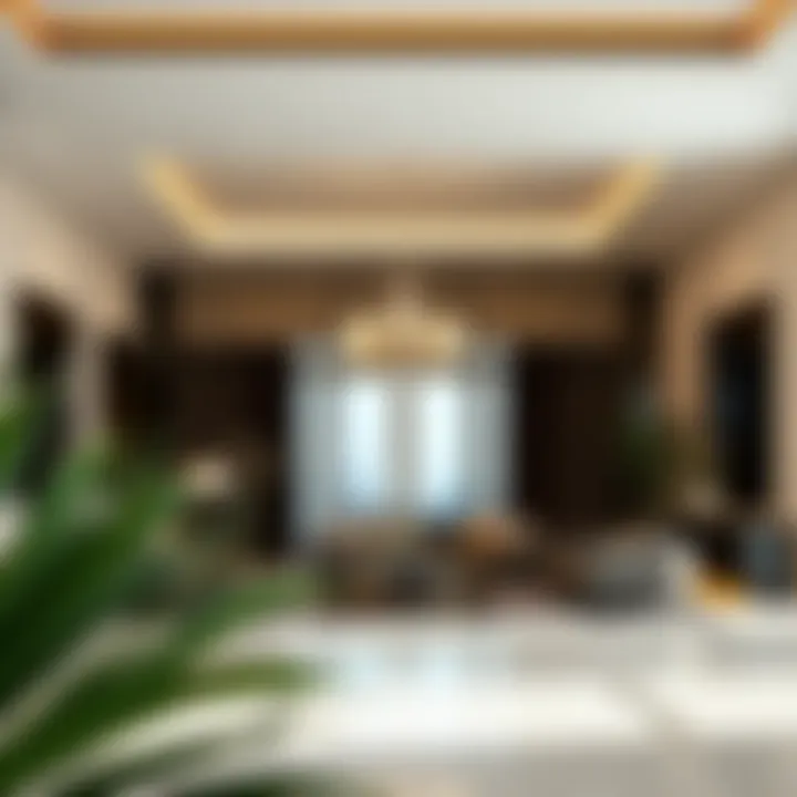 Luxurious interior of a residence in Volta Damac