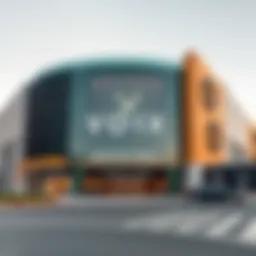 Exterior view of Vox Emirates Mall showcasing modern architecture