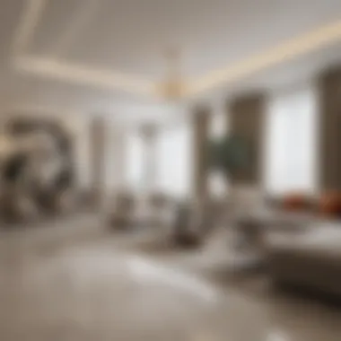 Stylish Interiors of Zubaida Residence Apartments Interior of a well-designed apartment in Zubaida Residence
